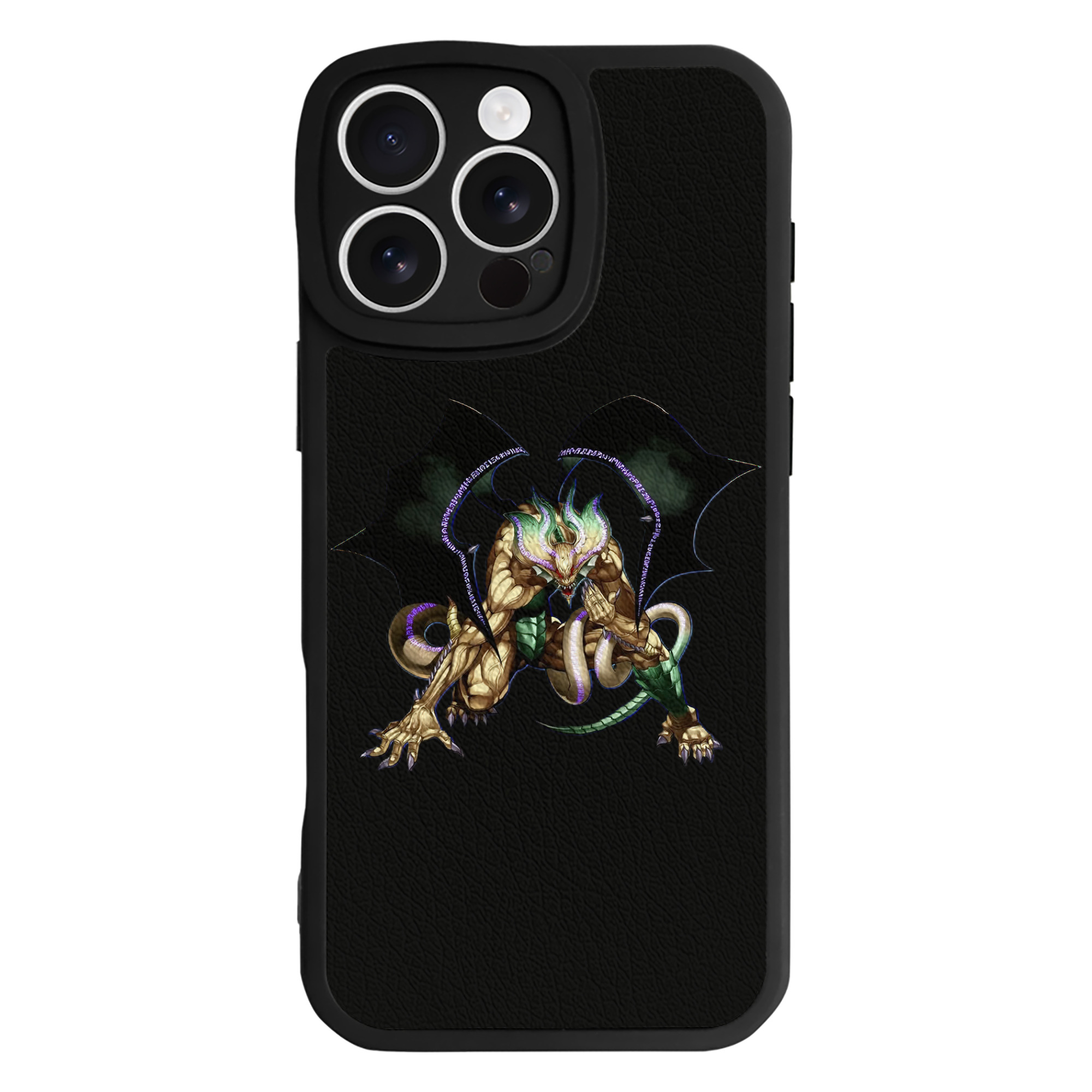 （画像用） 遊☆戯☆王 Yu-Gi-Oh! 【iPhone 16シリーズ対応】シリコンスマホケース（レザー調） 材質：シリコン